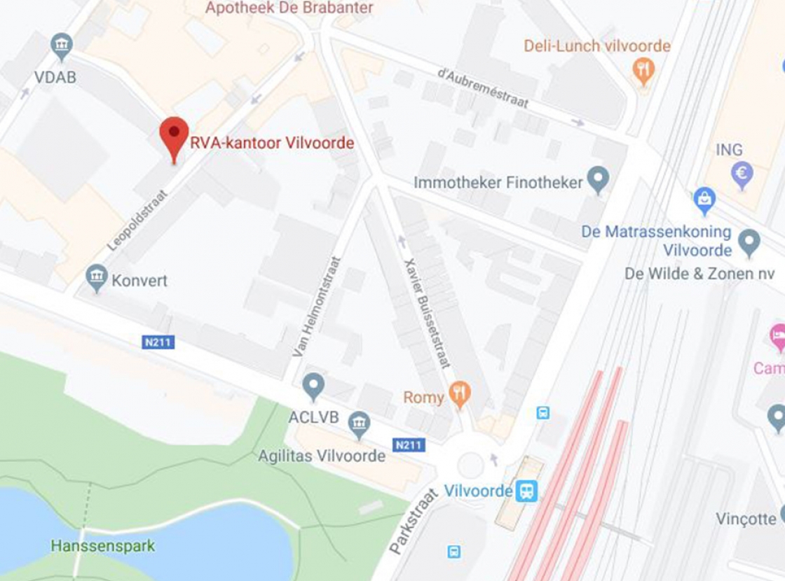 Foto van de locatie op Google Maps