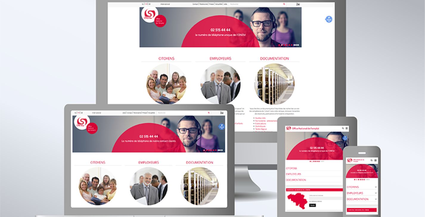 Afbeelding ter illustratie van het nieuwsbericht "De RVA-website geoptimaliseerd voor mobiele telefoons" op 29-01-2019